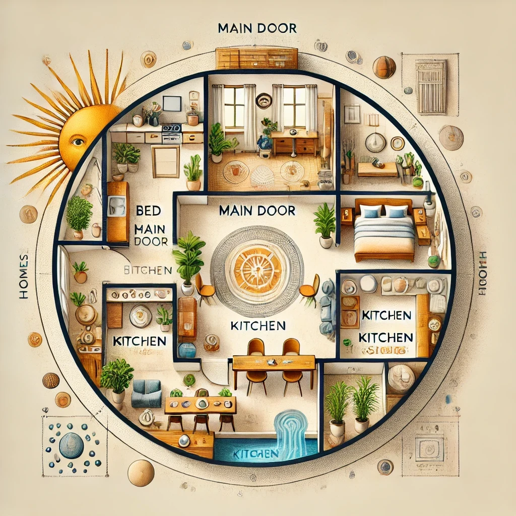 Here are 10 common Vastu problems in homes, shops, and offices, along with their detailed solutions and remedies: