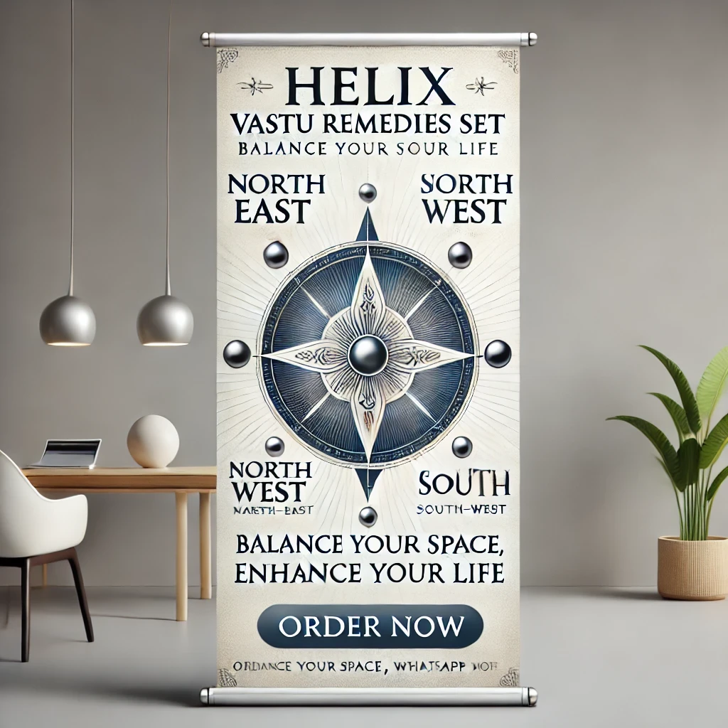 हेलिक्स वास्तु रेमेडीज़ सेट – बिना तोड़फोड़ वास्तु दोष का आसान समाधान!